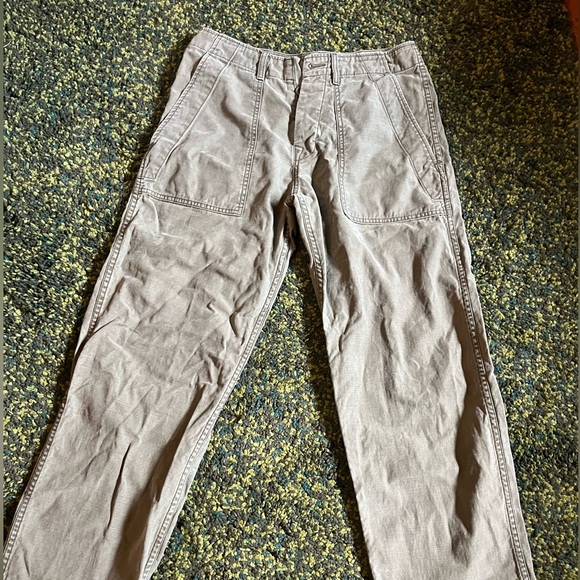 Imogene + Willie Blake military trouser in olive, size small. - Picture 5 of 8